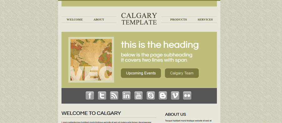 Calgary Template
