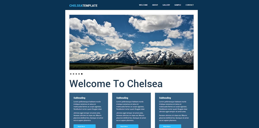 Chelsea Templateo